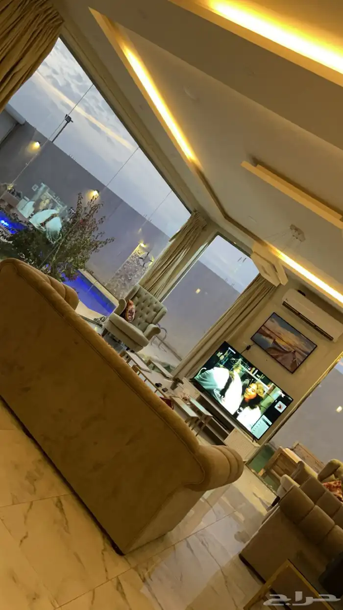 للايجار شاليه فندقي متوفر اليوم عرض خاص وسط الاسبوع 350 7