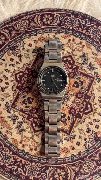 ساعة Seiko 5 أوتوماتيك يابانية كلاسيكية   فنتج 0
