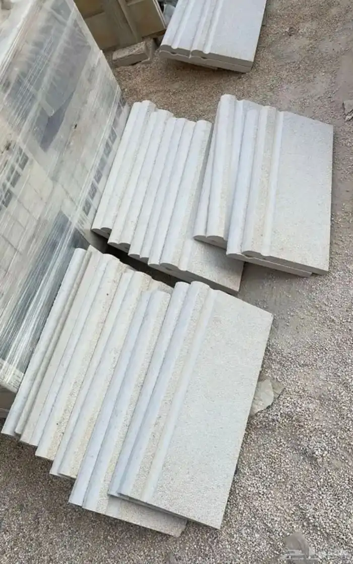 حجر مسابح ابيض - بازلت 0