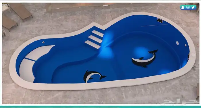 مسابح فايبر جلاس 1