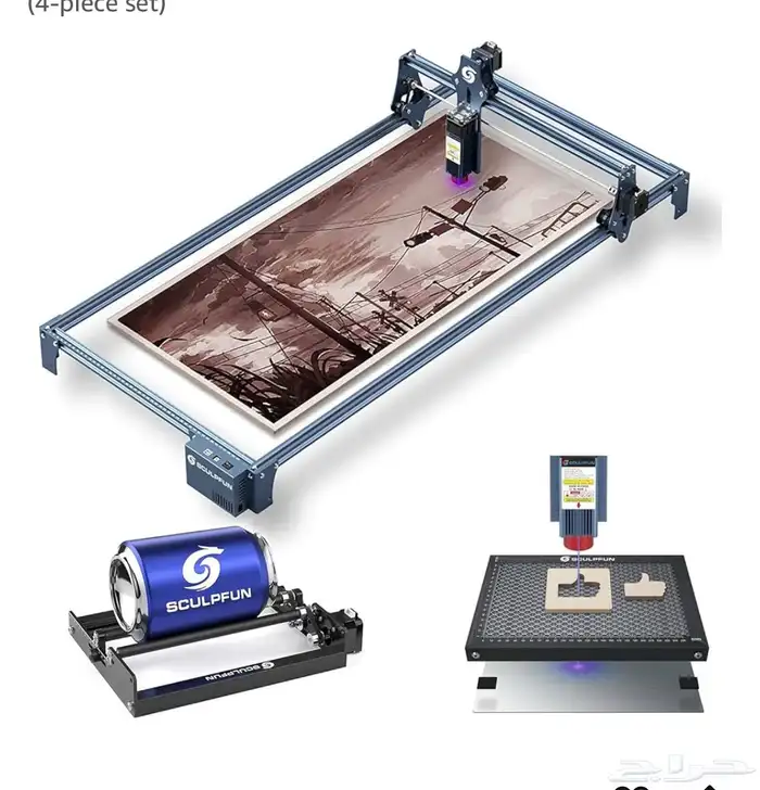 جهاز حفر ونقش بالليزر SCULPFUN S30 Pro Max 20 7