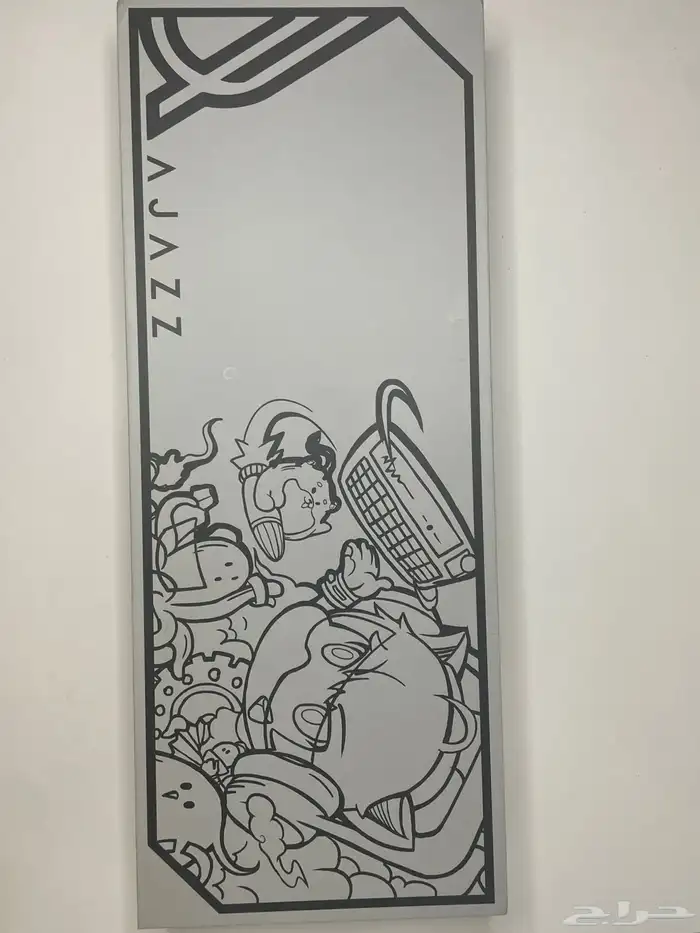 كيبورد AJAZZ AKP 815 شبه جديد سلكي مع شاشة 0