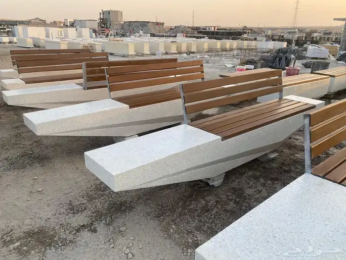 كراسي حدائق واسلال مهملات 0