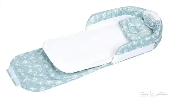 سرير اطفال ارضي - سرير مبطن مريح للاطفال قابل للطي مميز 2