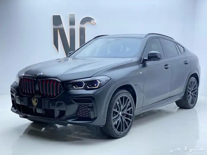 BMW x6 m black vermilion 0