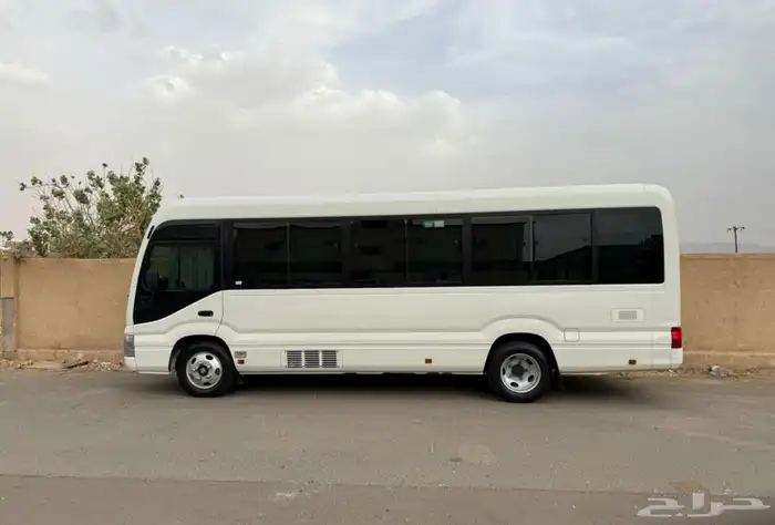باص كوستر ديزل موديل 2023 للإيجار فقط 0