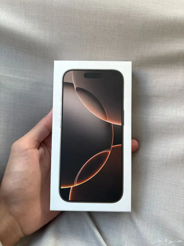 ايفون 16 برو جديد بكرتون ما انفك 0