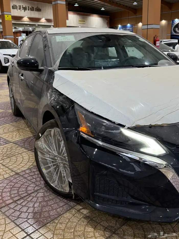 نيسان التيما 2025 _SV اسود _سعودي 9