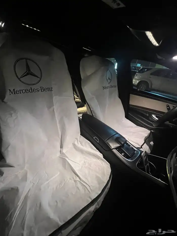 أغطية مقاعد بشعار مرسيديس 0