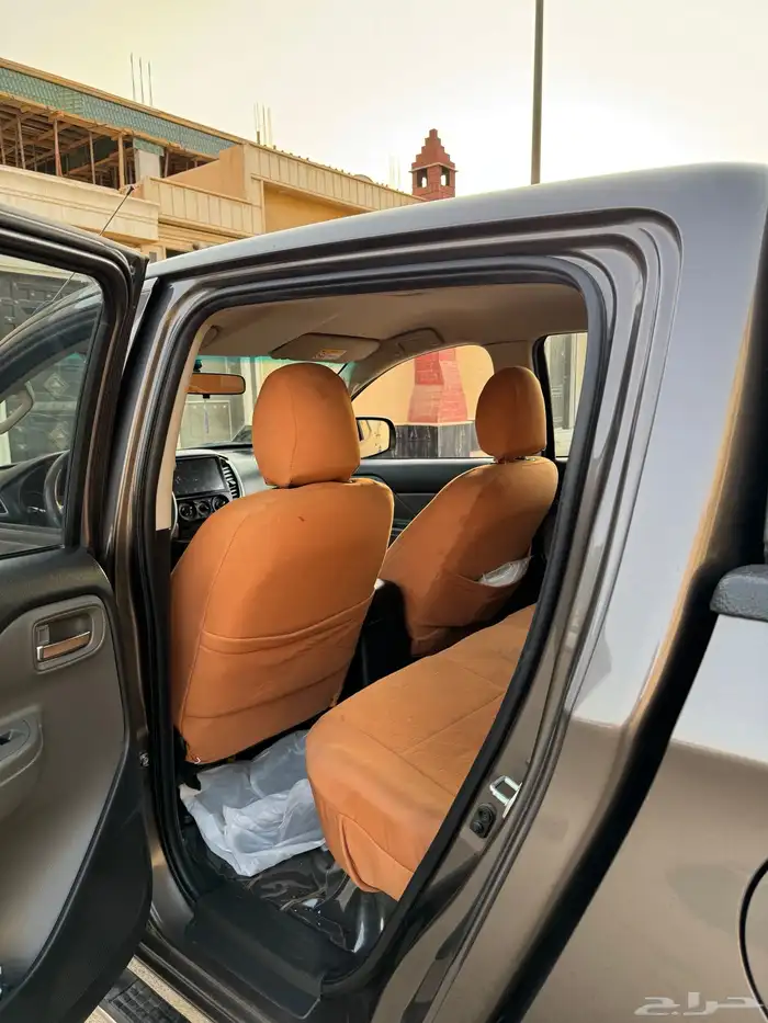 متسوبيشي L200 دبل ديزل 2018 لون بني 11