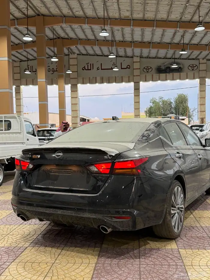 نيسان التيما 2025 _SV اسود _سعودي 17