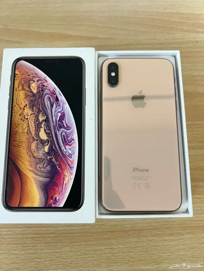 ايفون اكس اس ذهبي 1