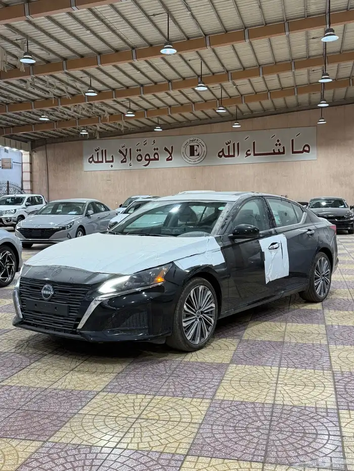 نيسان التيما 2025 _SV اسود _سعودي 27