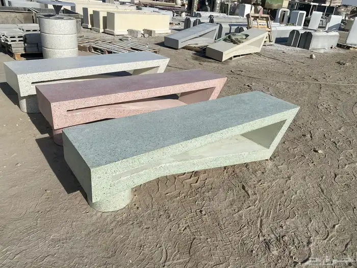 كراسي حدائق واسلال مهملات 4
