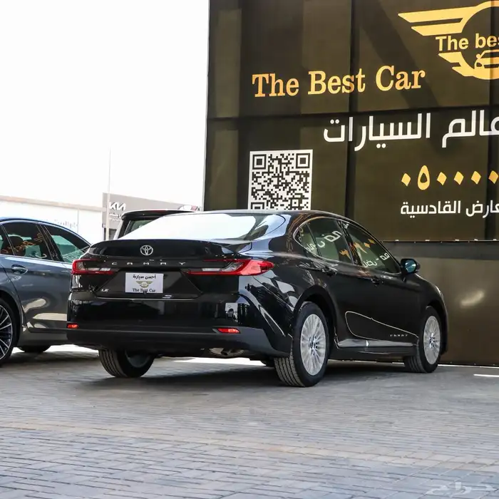 تويوتا كامري ( LE ) 2025 أسود سعودي 4