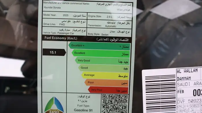 سوناتا فليت 2025 9
