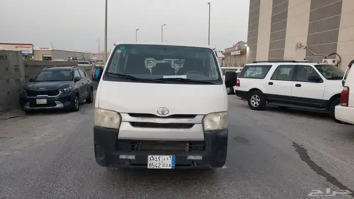 باص تويوتا هايس 2014 نظيف قير مكينه شرط ممشى860الف 15