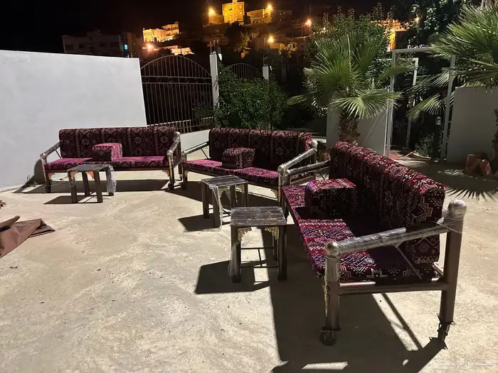 جلسات خارجية كراسي حديد 18