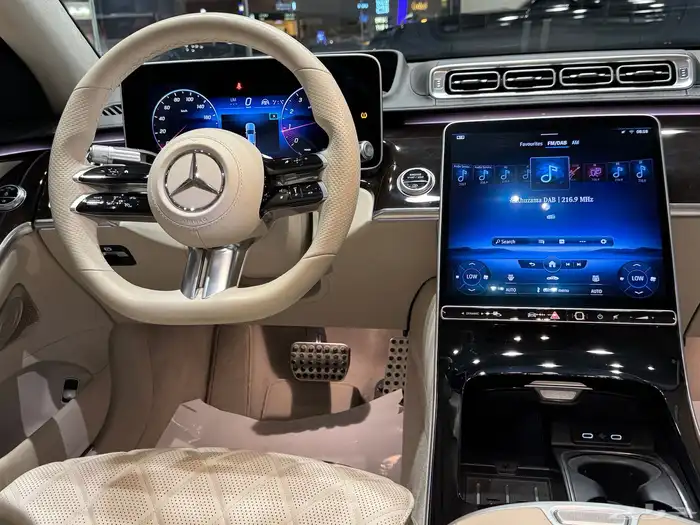 مرسيدس S500 Amg موديل 2021م (وارد الجفالي) 14