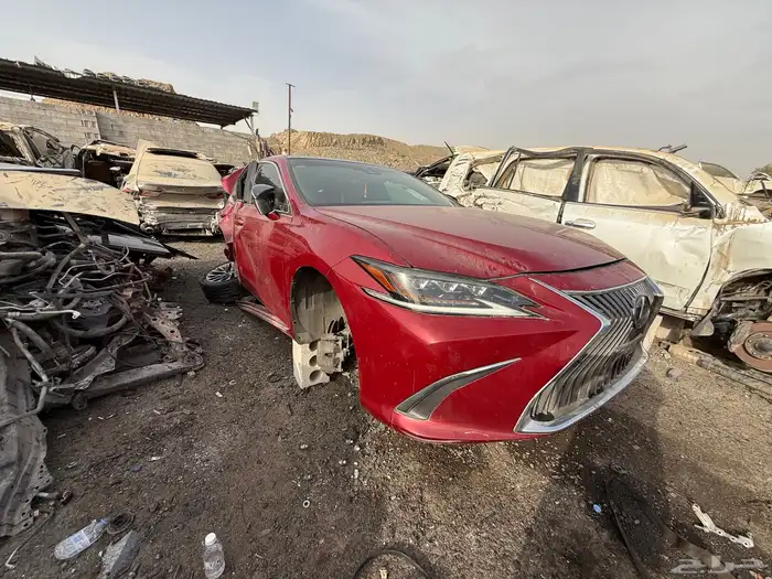 لكزس es350 تشليح 1