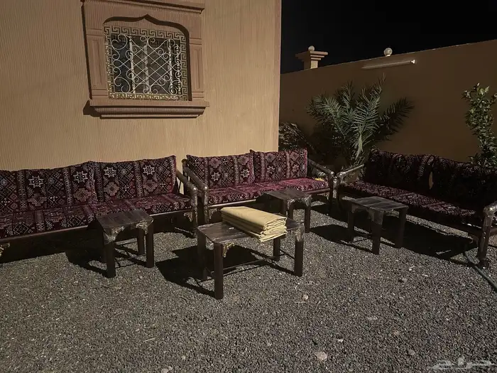 جلسات خارجية كراسي حديد 0