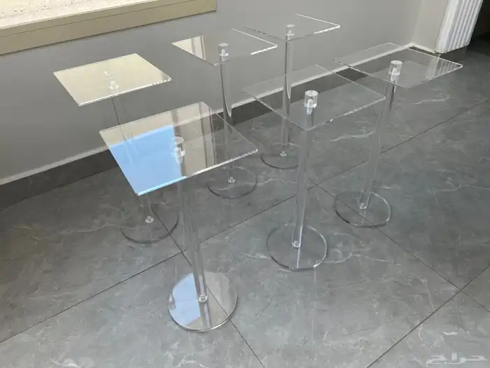 طاولات خدمه اكريلك جديده 3