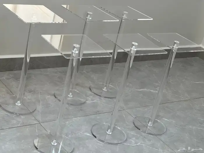 طاولات خدمه اكريلك جديده 0