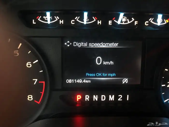 فورد F150 غماره 2018 دبل 6 سلندر ممشي قليل مخزنه81 ألف 27
