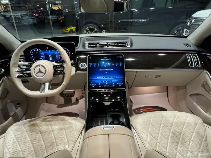 مرسيدس S500 Amg موديل 2021م (وارد الجفالي) 13