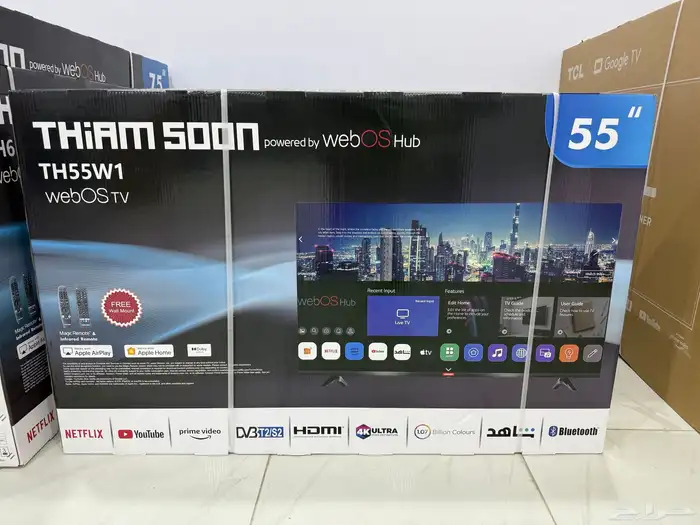 افضل مواصفات شاشات تلفزيون سمارت 4K مني ليد QLED 14