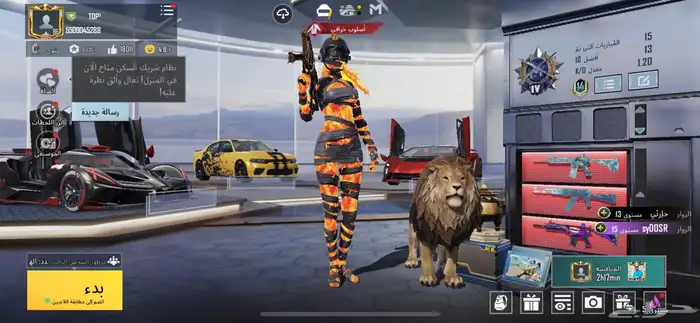 حساب ببجي للبيع 3