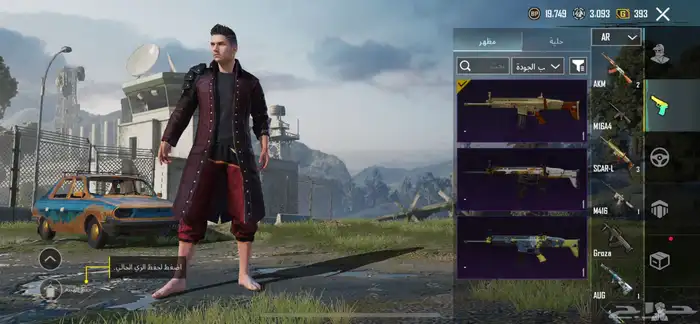 حساب ببجي 19