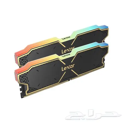 رامات LEXAR THOR RGB 32GB (2x16) 6000MHz CL38 DDR5 اسود 2