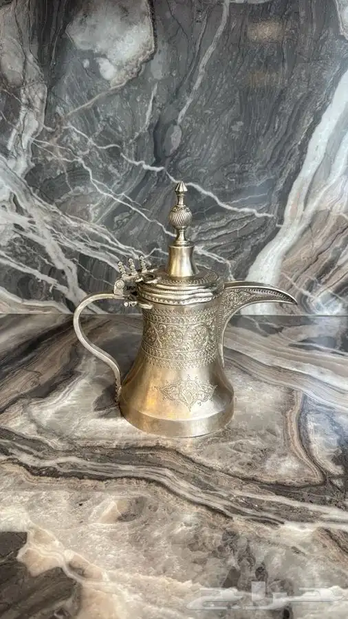 دلة فضة نادرة 0