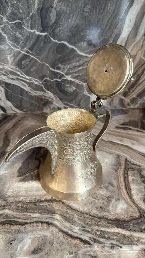 دلة فضة نادرة 4