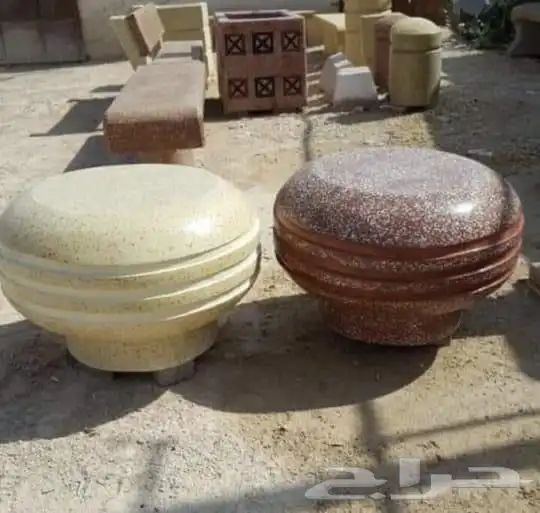 كراسي حدائق واسلال مهملات 17