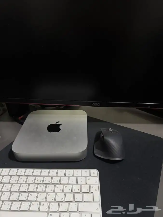mac mini m2 pro ملحقاته مع 1