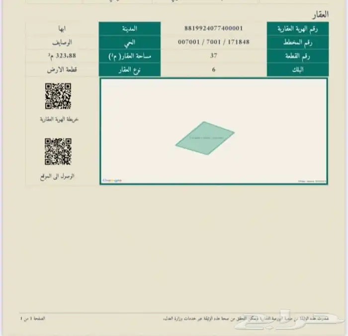 أرض زاوية مميزة بأبها 1