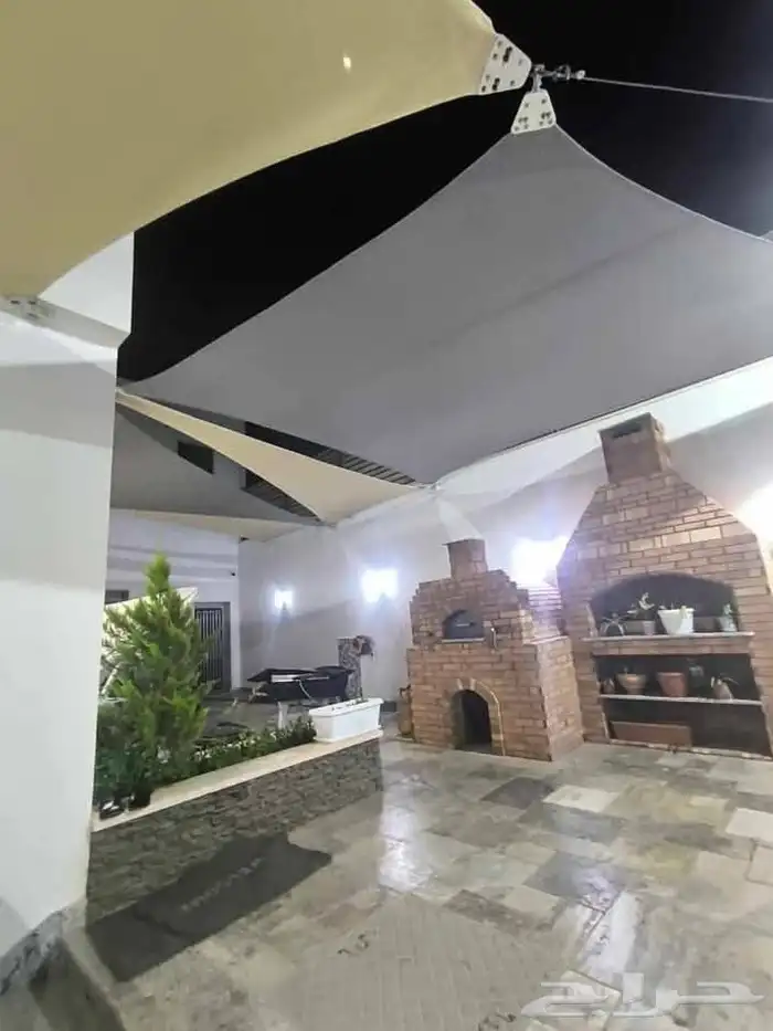 بناء ملاحق سندويش بنل مظلات بيوت شعر سواتر قرميد 2