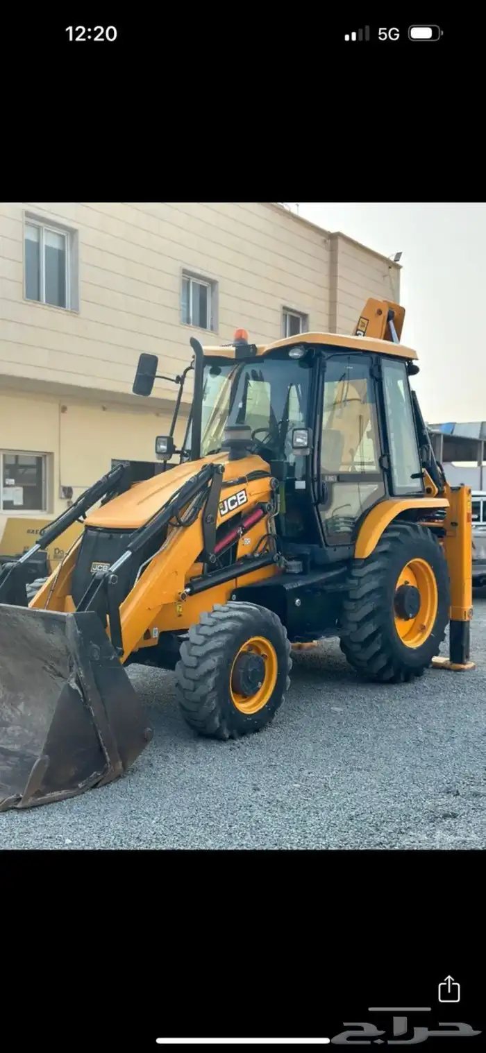 معده ثقيله JCB للإيجار موديل حديث مع سائق 3