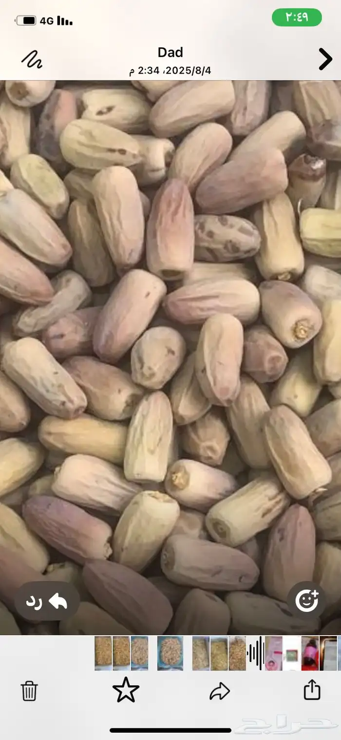 تمر بياض ومواكل عضوي 1