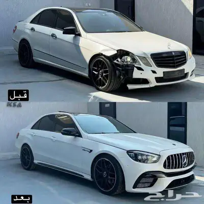 تحويل مرسيدس E الى شكل 2023 3