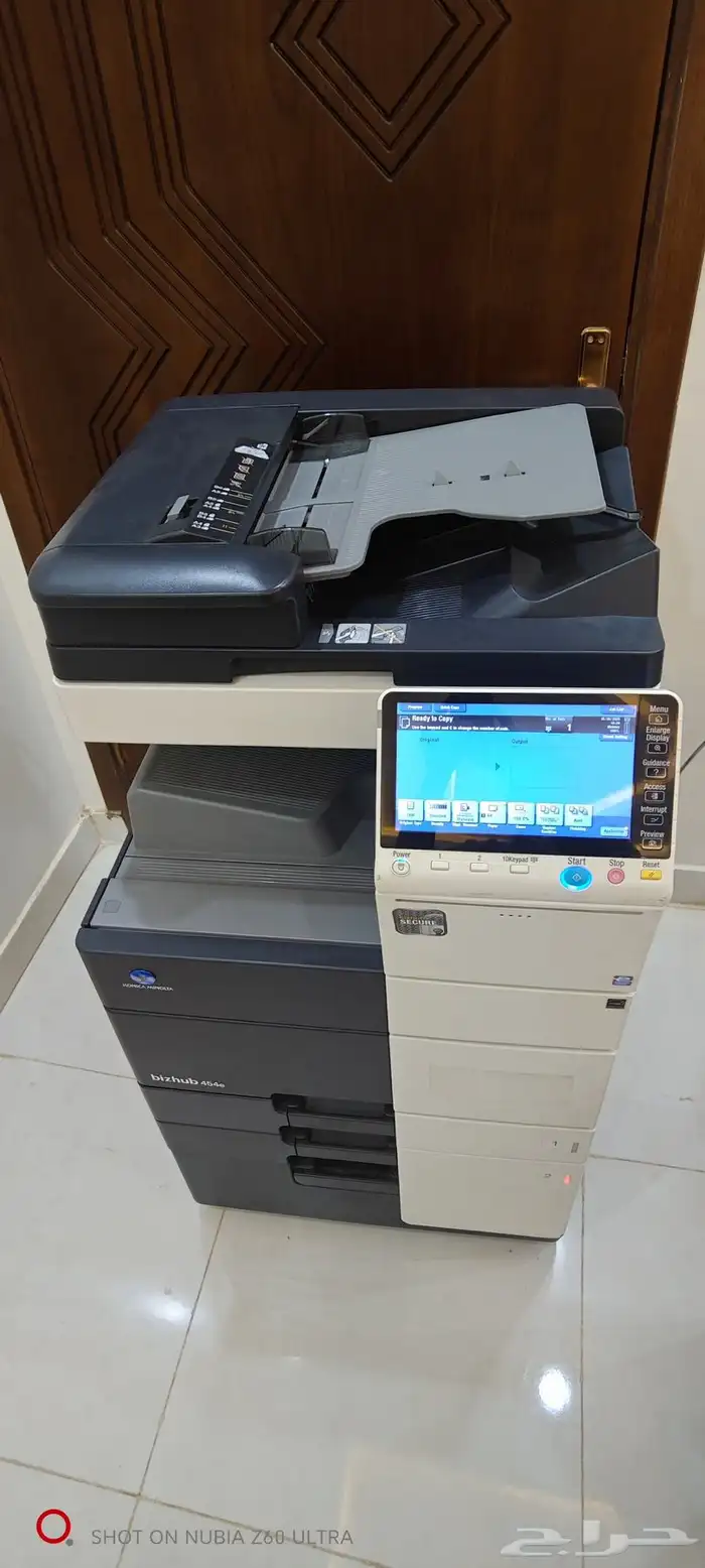 طابعه Konica minolta Bizhub C454e 4