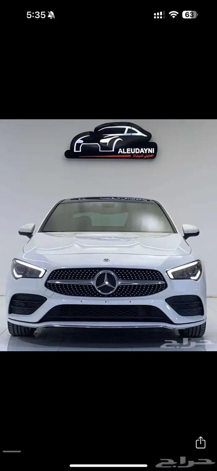 مرسيدس cla 250 موديل 2022 بحالة ممتازه 1
