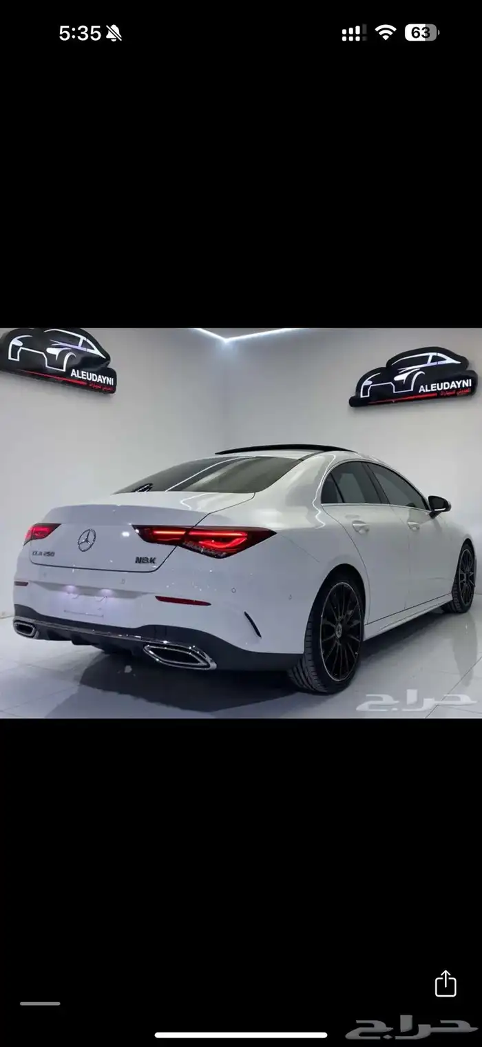 مرسيدس cla 250 موديل 2022 بحالة ممتازه 2