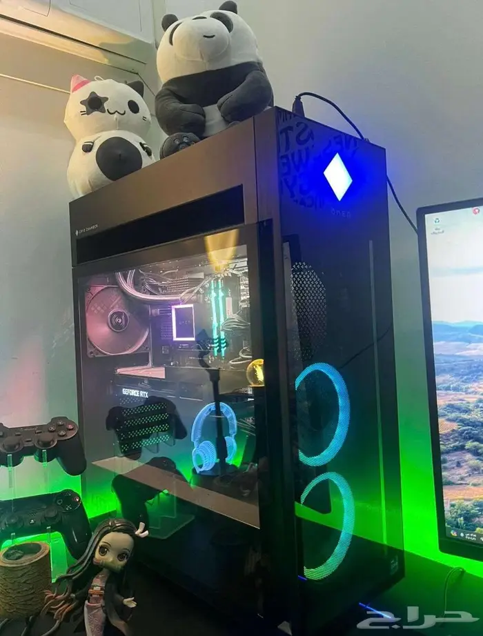 HP OMEN 45L Gaming Desktop جهاز كمبيوتر للبيع كامل 0