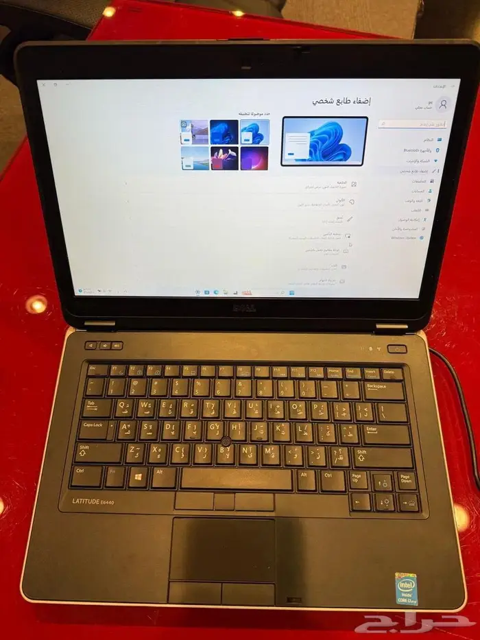جهاز لاب توب DELL معالج اي 7 الجيل الرابع مستخدم للبيع 0
