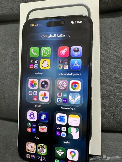 اي فون 14 بروماكس اسود 4