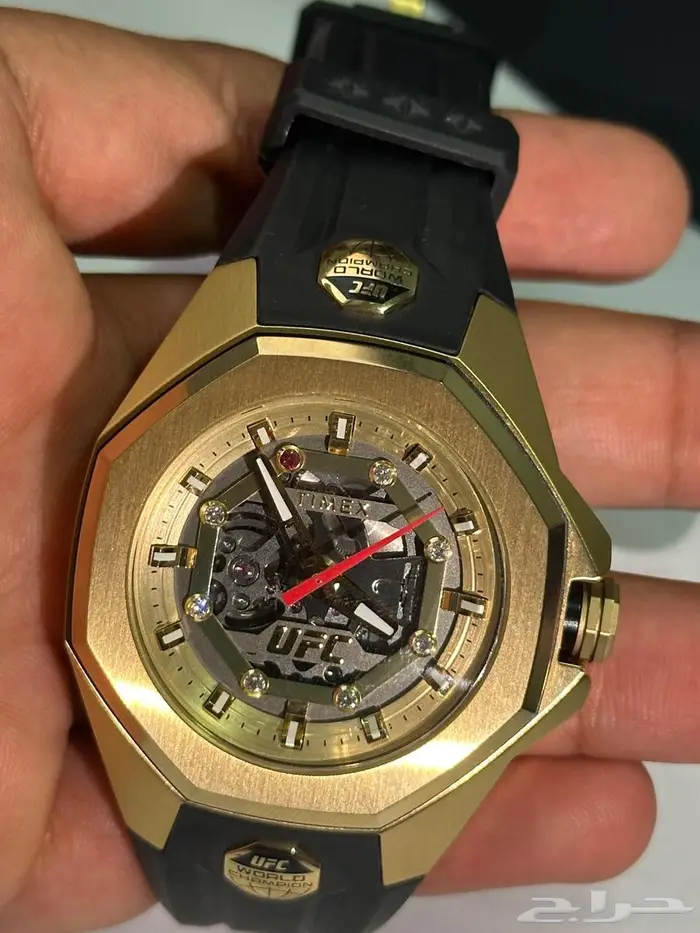 ساعة Timex UFC Pro Automatic أصلية (TW2V86500) 4