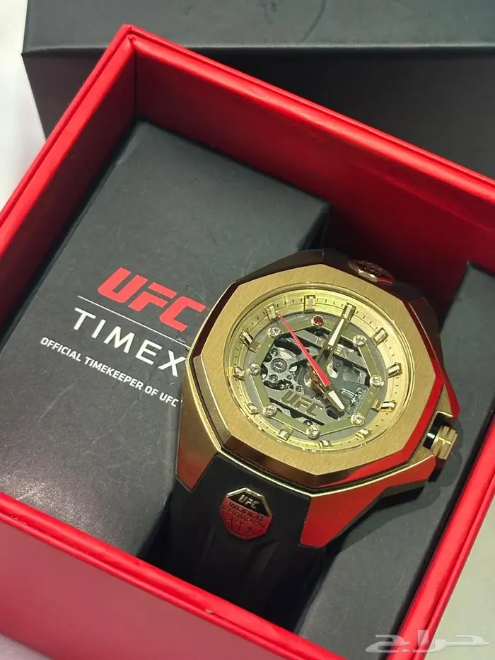 ساعة Timex UFC Pro Automatic أصلية (TW2V86500) 3